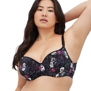 Torrid Curve Lightly Lined Full Coverage Balconette Bra 42H